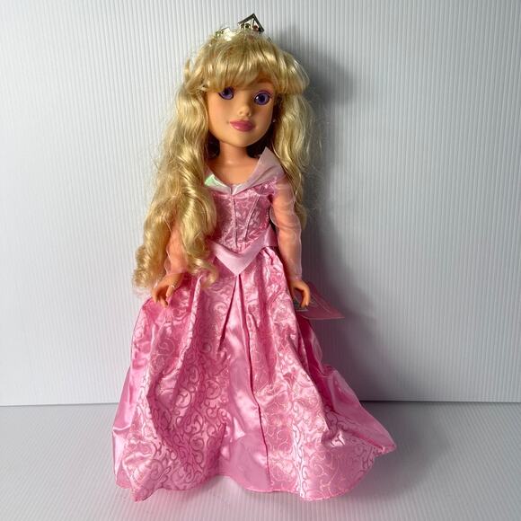 NWT Flaw Disney World Perfectly Princess Tea Party Aurora Tea Doll 19 in - Picture 2 of 10